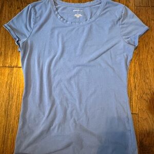 Banana Republic Light Blue Short Sleeve Tee